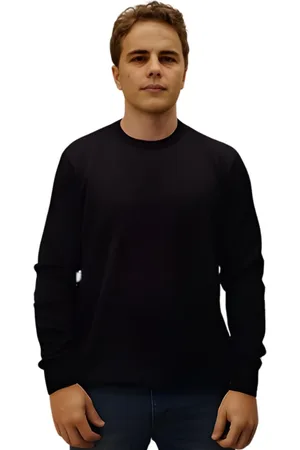 Colcci Suéter Masculino Texturizado Logo Bordada