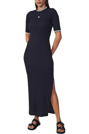 Colcci Vestido Slim Maxi Midi Friso