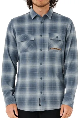 Rip Curl Camisa Manga Longa Super Computer WT25 Pine Night