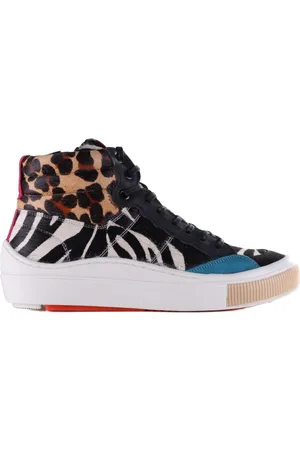 Zariff Tênis Feminino Cano Alto Mon001 Animal Print