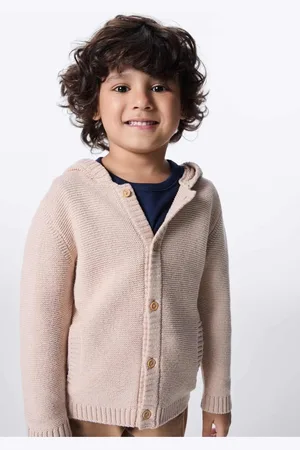 Hering Infantil - Cardigan Em Tricô Com Capuz