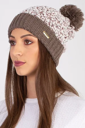 Enluaze Gorro Feminino De Malha Com Pompom 60020