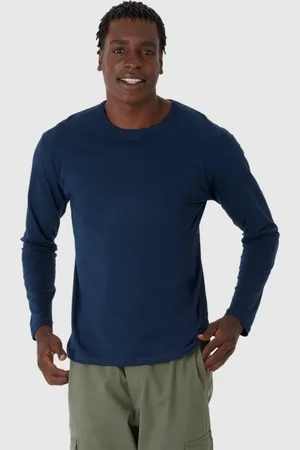 Malwee Camiseta Básica Masculina Manga Longa Em Meia Malha