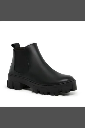 Malbork Bota Chelsea Masculina em Couro e Sola Tratorada 24788