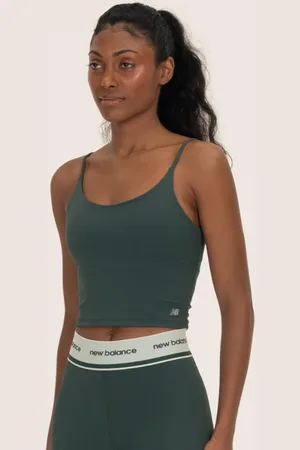 New Balance Top Cropped Athletics Feminino