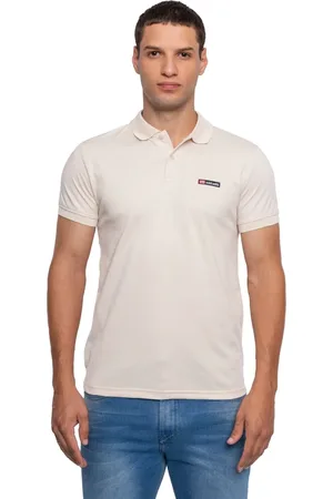 Ecko Camisa Polo Piquet Areia