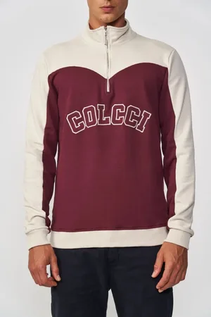 Colcci Blusão Moletom Bordo/