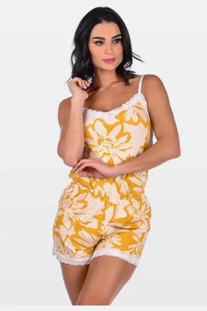 Summer Soul Short Doll Feminino Com Alça Floral