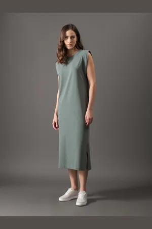 Calvin Klein Vestido Feminino Ombreiras - Médio