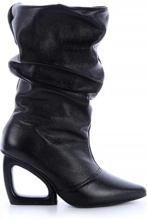Damannu Shoes Bota de Couro Legítimo Slouchy Karla