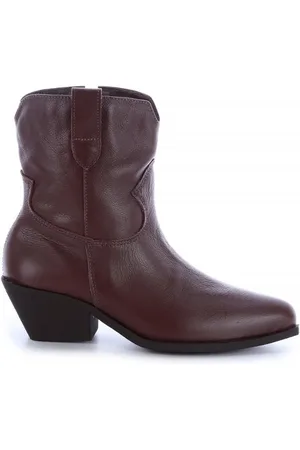 Damannu Shoes Bota Couro Legítimo Cano Curto Giulia