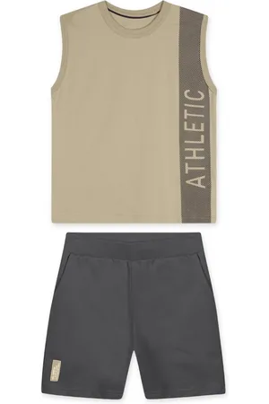 Marisol Infantil - Conjunto Curto Moletom Masculino