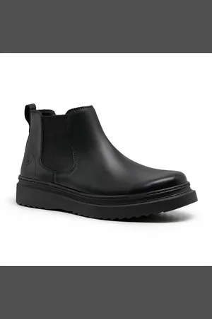 Malbork Bota Chelsea Casual Masculina Couro 2505_00P