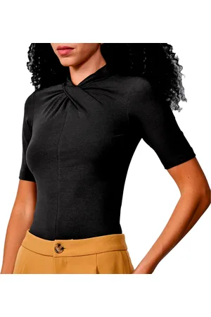 Colcci Blusa Gola Cruzada In25 Feminino