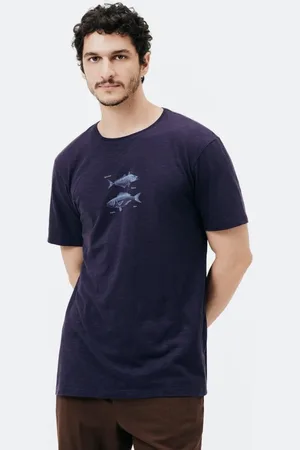 Hering Camiseta Masculina Em Malha Flamê Com Estampa
