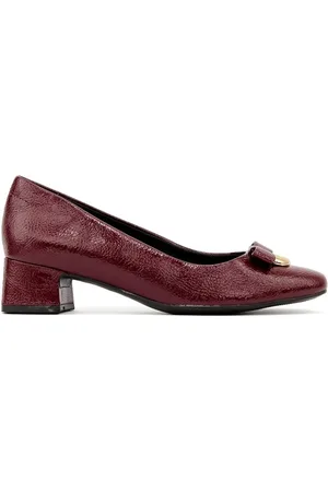 COMFORTFLEX Sapato Scarpin Salto Médio Vinho
