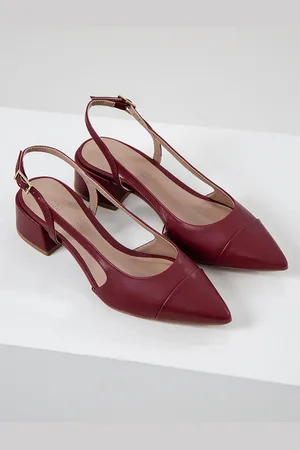 Principessa Scarpin Slingback Bordô Marietta