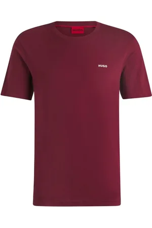 HUGO BOSS Camiseta De Algodão Com Logo Estampado - EG-XL