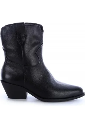 Damannu Shoes Bota Couro Legítimo Cano Curto Giulia