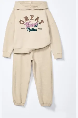 Hering Infantil - Conjunto Menina em Moletom Peluciado