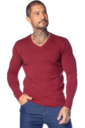 FACINELLI Suéter Masculino Broken Rules Tricot