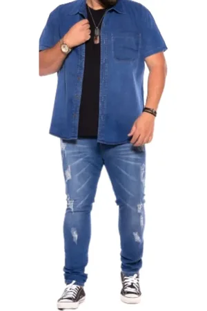 Razon Bermuda Feminina Jeans com Fenda