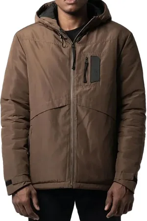 Lost Jaqueta Lost Forrada Bomber WT25 Masculina Chocolate
