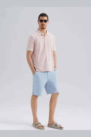 Hering Bermuda Masculina Chino Em Sarja Peletizada