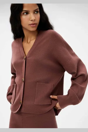 Hering Cardigan Feminino Oversized Decote V