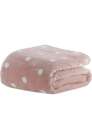 Kacyumara Cobertor Blanket Vintage Toque De Seda Estampado - - Ball Rose - Queen