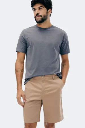 Hering Bermuda Masculina Chino Em Sarja Peletizada