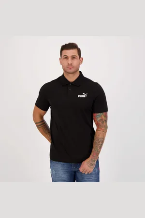 PUMA Polo Basic Preta