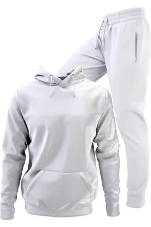 Bueno Conjunto Moletom Blusa De Frio Com Capuz E Calça Jogger Tecido Felpado Macio Premium