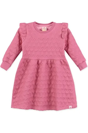 Marisol Infantil - Vestido Manga Longa Feminino