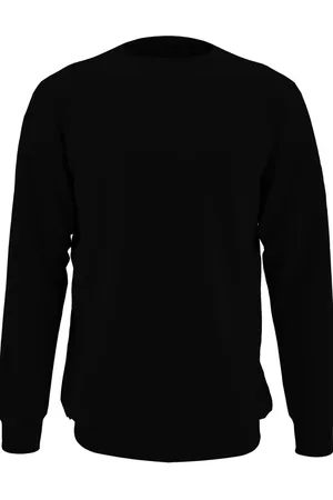 Bueno Blusa Moletom Sem Capuz Liso Careca Com Tecido Térmico Em Algodão