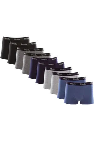 Mash Kit 10 Peças Cueca Boxer Masculina Algodão Elástico P