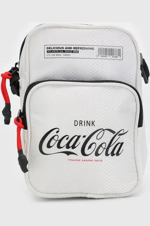Coca-Cola Bolsa Transversal Logo Branca