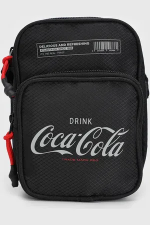 Coca-Cola Bolsa Transversal Logo Preta