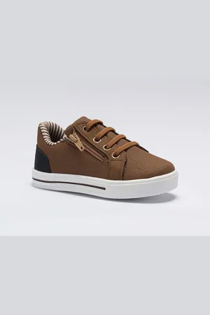 Pequito Infantil - Tênis Menino Casual Cadarço Elástico Zíper