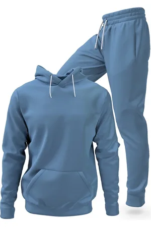 Bueno Conjunto Moletom Blusa De Frio Com Capuz E Calça Jogger Tecido Felpado Macio Premium