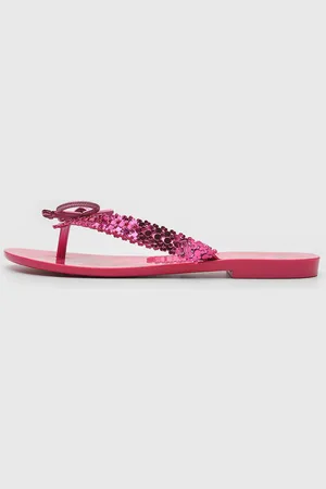Melissa Chinelo Harmonic Chrome + Pink