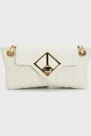 Luiza Barcelos Bolsa Tiracolo Alça Corrente Off-White