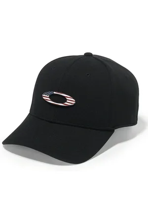 Oakley Boné Tincan Cap Preto/American Flag