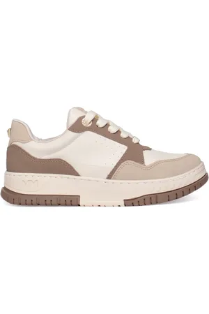 VIA MARTE Tênis Feminino Nobuck Napa /Marrom