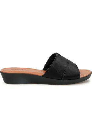 USAFLEX Tamanco Feminino Plataforma Costura AA3303
