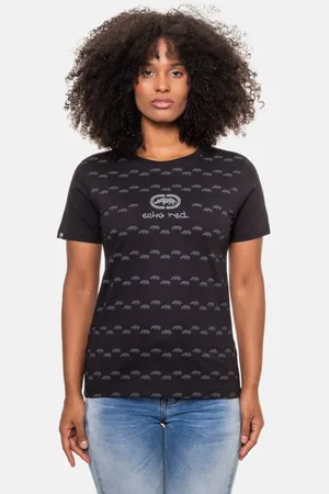 Ecko Camiseta Feminina Charlie Preta