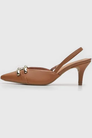 VIZZANO Scarpin Slingback Fivela
