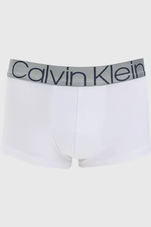 Calvin Klein Cueca Boxer Low Rise Trunk Cotton Ck Icon MAS8 Branca