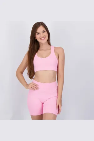 Selene Top Canelado Sem Costura Feminino
