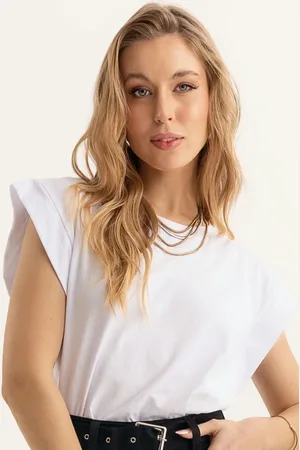 QUINTESS Blusa Em Malha De Algodão